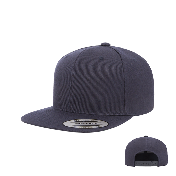 Yupoong 6089M Navy — классический снэпбэк